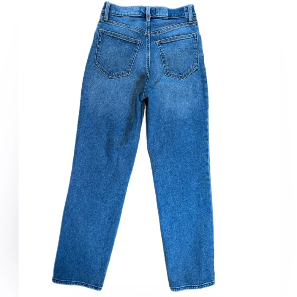 Abercrombie & Fitch 90’s Straight Ultra High Rise Jean Size 2 Regular 26 - Picture 9 of 16